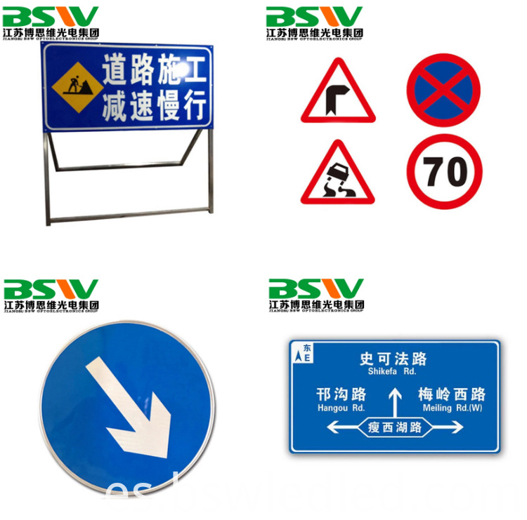 Señal de Tráfico Señal Adelante Traffic Signal Ahead Sign